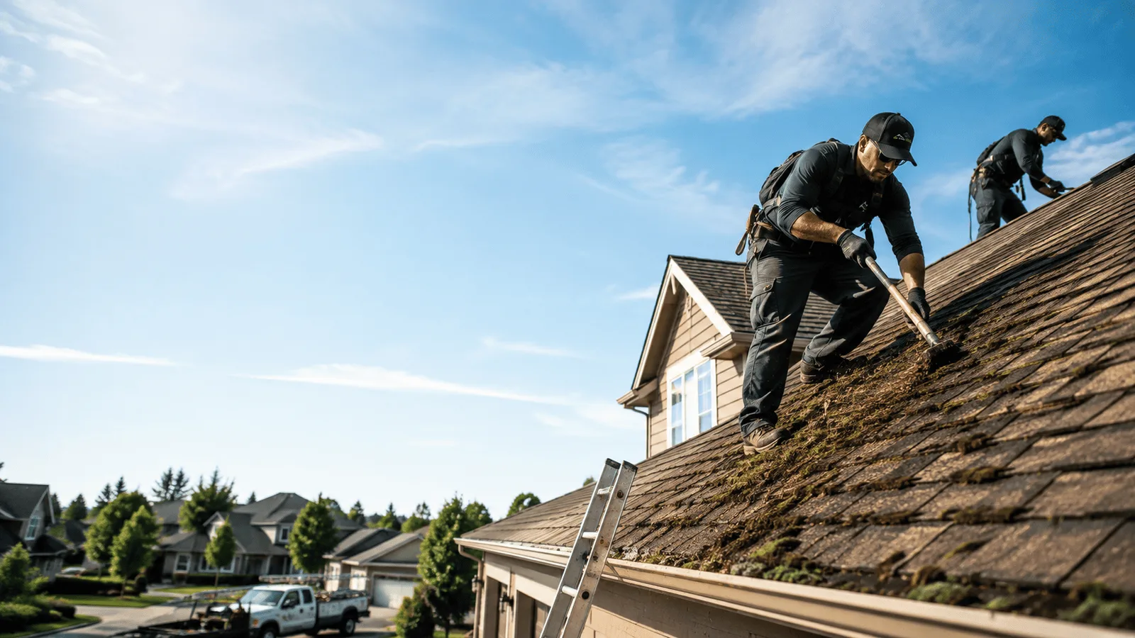 Roof Moss Removal in Dryden, TX near me